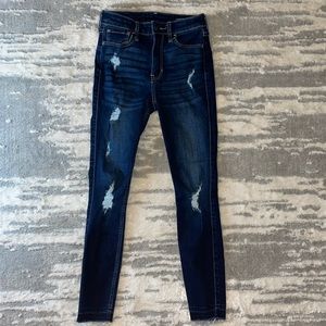 Hollsiter High-Rise Crop Skinny Jeans